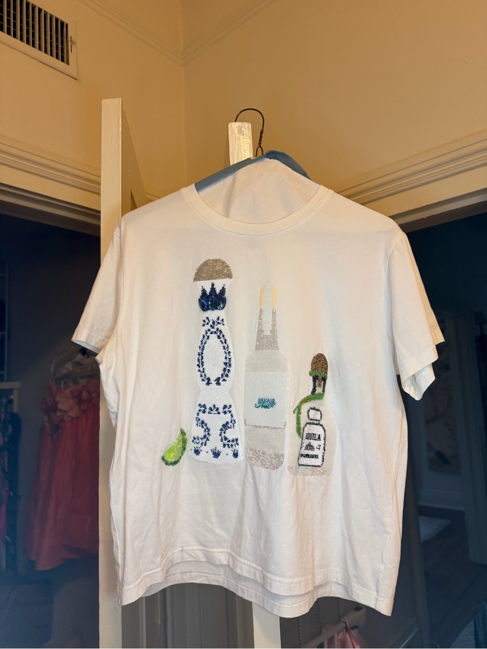 Queen of sparkles tee:
